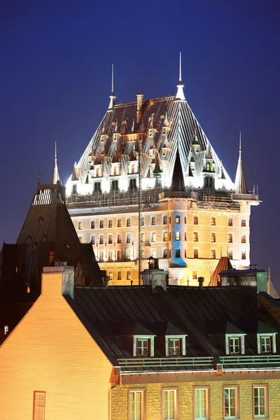 Το Chateau frontenac — Φωτογραφία Αρχείου