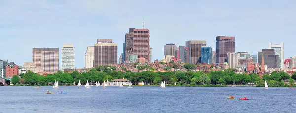 Charles river panorama — Stock Photo, Image