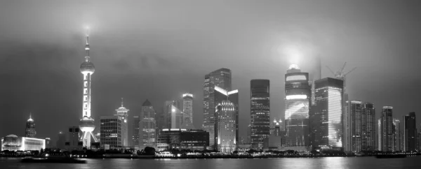 Panorama skyline Shanghai — Foto Stock