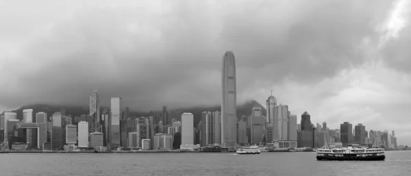 Hong Kong in black and white — Stock Photo, Image