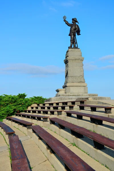 Samuel de champlain socha v Ottawě — Stock fotografie