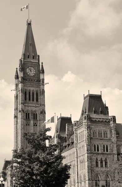 Ottawa Parlamento tepe Binası — Stok fotoğraf