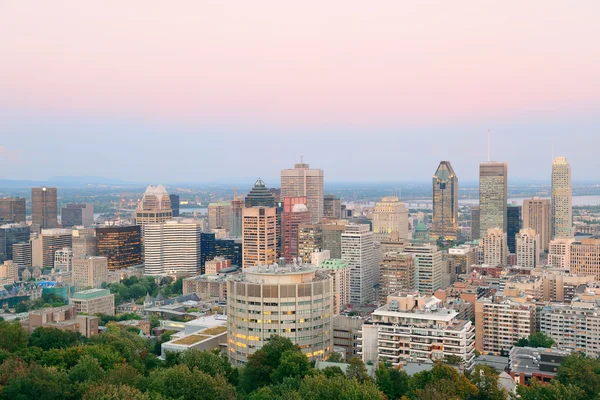 Montreal şehir manzarası — Stok fotoğraf