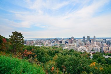 Montreal gün görünümü
