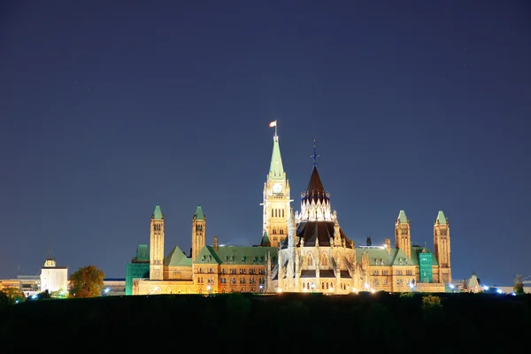 Ottawa Parliament Hill building — Stock Photo, Image