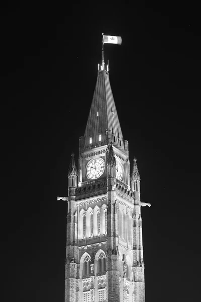 Ottawa parlamentu hill budova — Stock fotografie