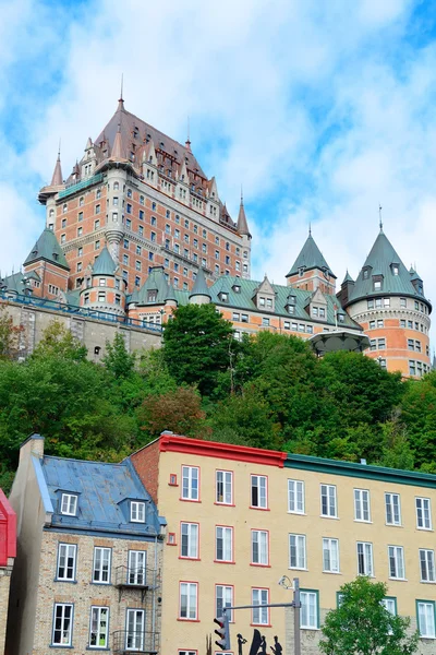 Chateau Frontenac en el día — Foto de Stock