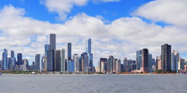Chicago şehir şehir manzarası panorama