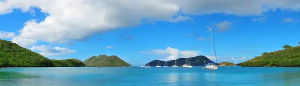 Virgin Islands boat — Stock Photo, Image