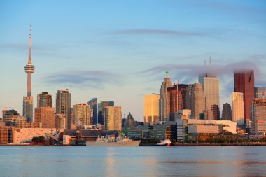 Toronto zonsopgang panorama