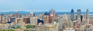 Montreal gün görünümü panorama