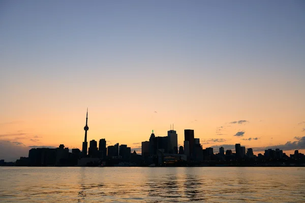 Silhueta de toronto — Fotografia de Stock