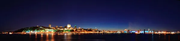 Ciudad de Quebec por la noche —  Fotos de Stock