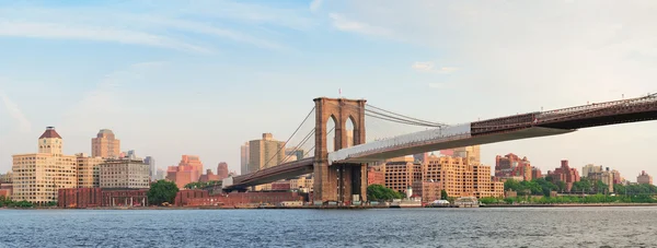 Brooklyn híd panoráma — Stock Fotó