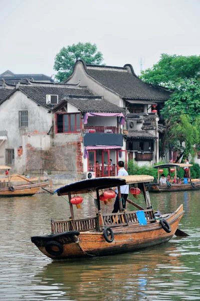 Zhujiajiao miasta w Szanghaju — Zdjęcie stockowe