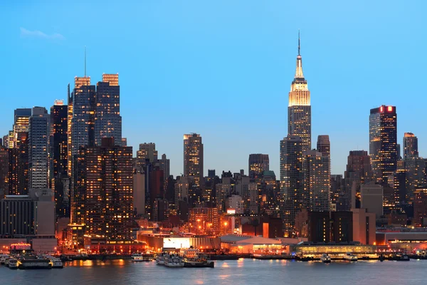 Noche en Nueva York — Foto de Stock