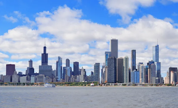 Chicago stad stedelijke skyline panorama — Stockfoto