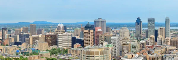 Montreal vista do dia panorama — Fotografia de Stock