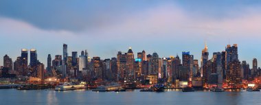 New York'ta gün batımı
