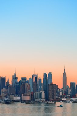 New York'ta gün batımı