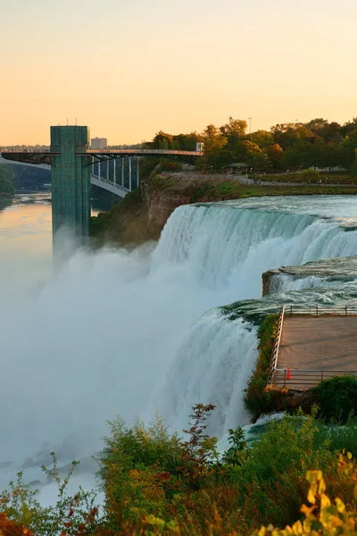 Niagarafallen sunrise — Stockfoto