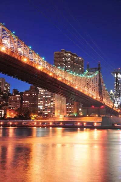 Queensboro bridge a manhattan — Stock fotografie