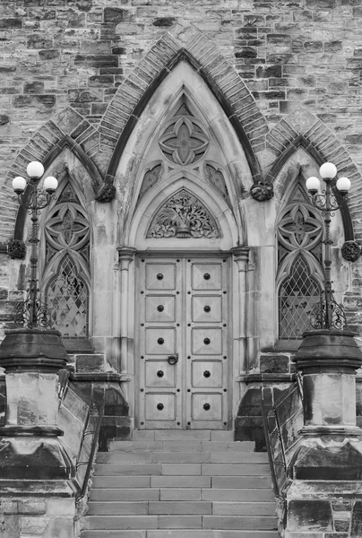 在渥太华的旧门 — 图库照片