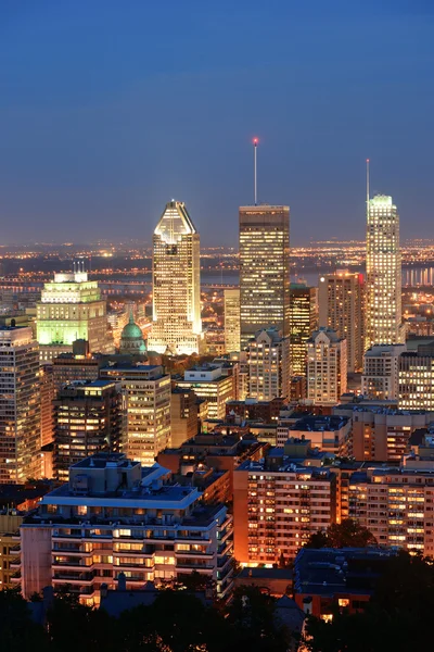 Montréal au crépuscule — Photo