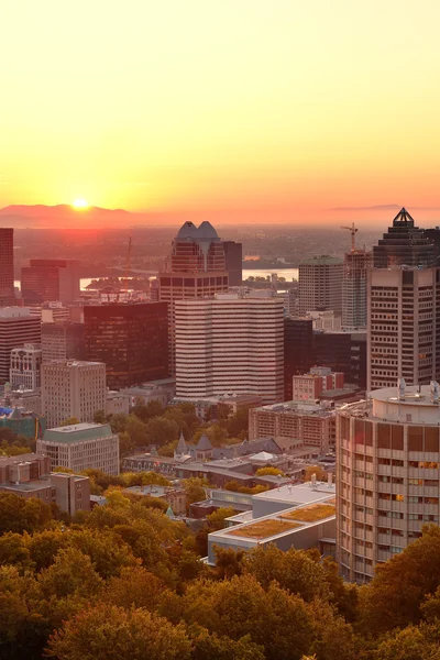 Montrealer Sonnenaufgang — Stockfoto