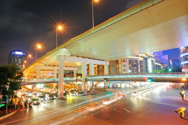 Autobahnbrücke in Shanghai — Stockfoto