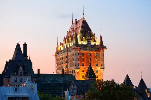 Chateau frontenac — Stockfoto