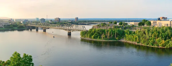 Ottawa západ slunce — Stock fotografie