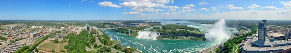 Cascate del Niagara vista aerea — Foto Stock