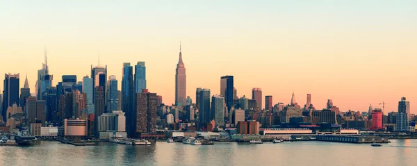 New York City tramonto — Foto Stock