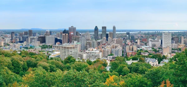 Montreal Tagesansicht Panorama — Stockfoto