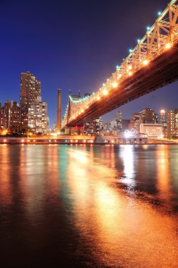 Queensboro bridge ve manhattan