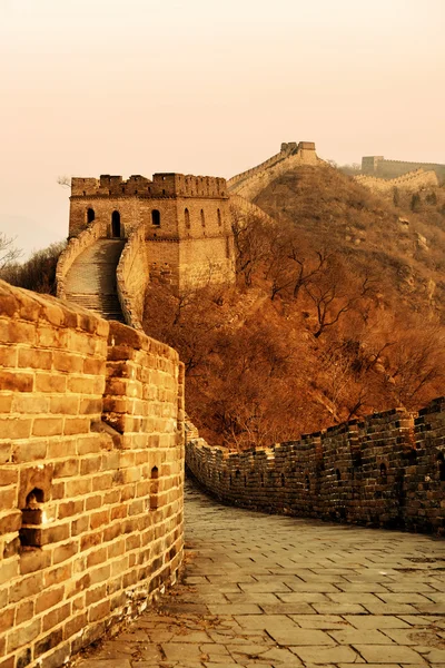 Great Wall sunset — Stock Photo, Image