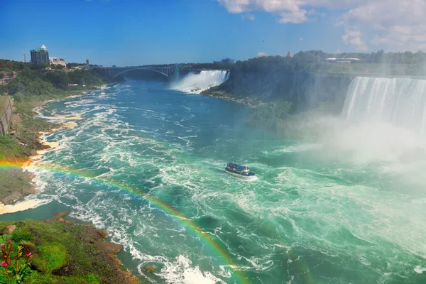 Niagara falls kijken — Stockfoto