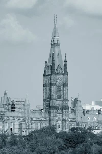 Edificio Ottawa Parliament Hill — Foto de Stock