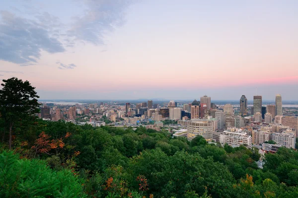 Montreal şehir manzarası — Stok fotoğraf