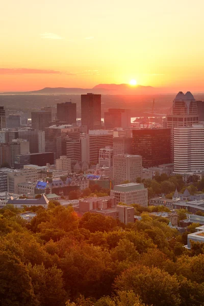 Montreal sunrise — Stock Photo, Image