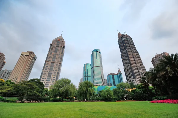 Shanghai urban architecture — Stock Photo, Image