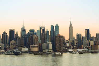 New York'ta gün batımı