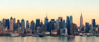 New York'ta gün batımı