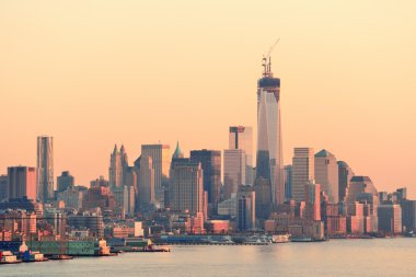 New York'un downtown günbatımı