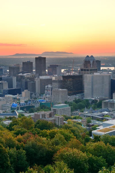 Montreal napkelte — Stock Fotó