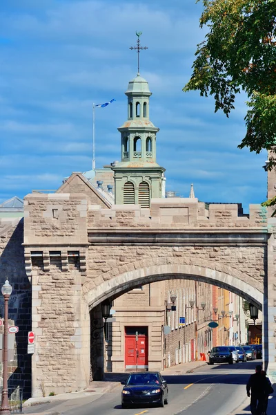 Porte dauphine i quebec city — Stockfoto