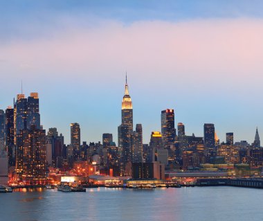 New York'ta gün batımı