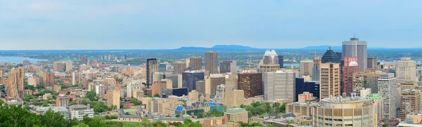 Montreal vista del día panorama — Foto de Stock