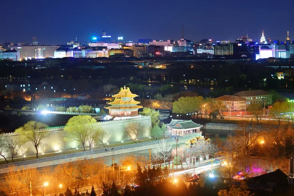 Forbidden City at dusk — Stock Photo, Image